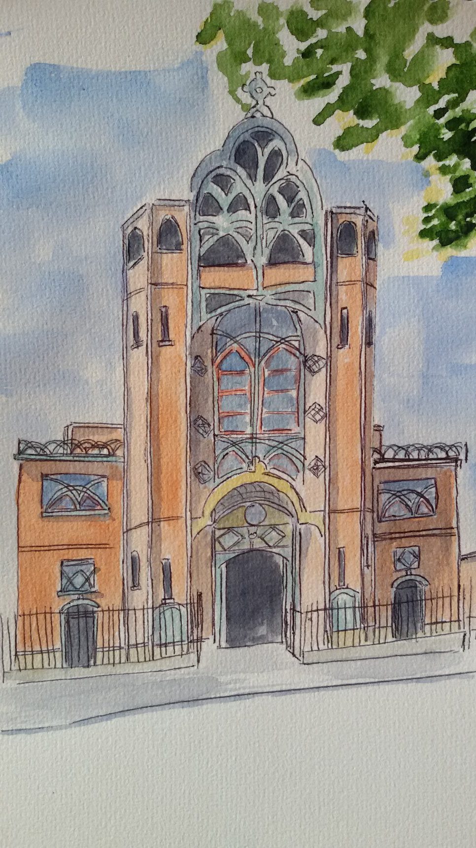 croquis saint jean de montmartre paris