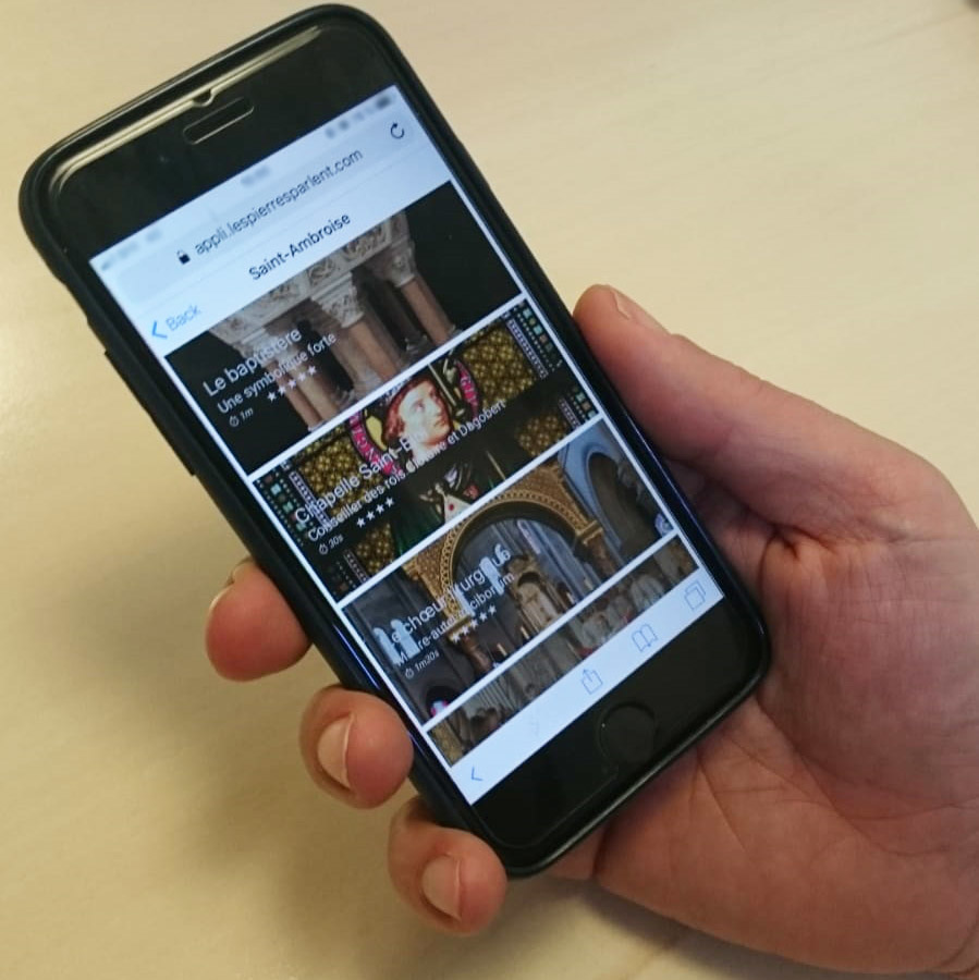Narthex – Les Pierres Parlent, une application qui révèle le patrimoine