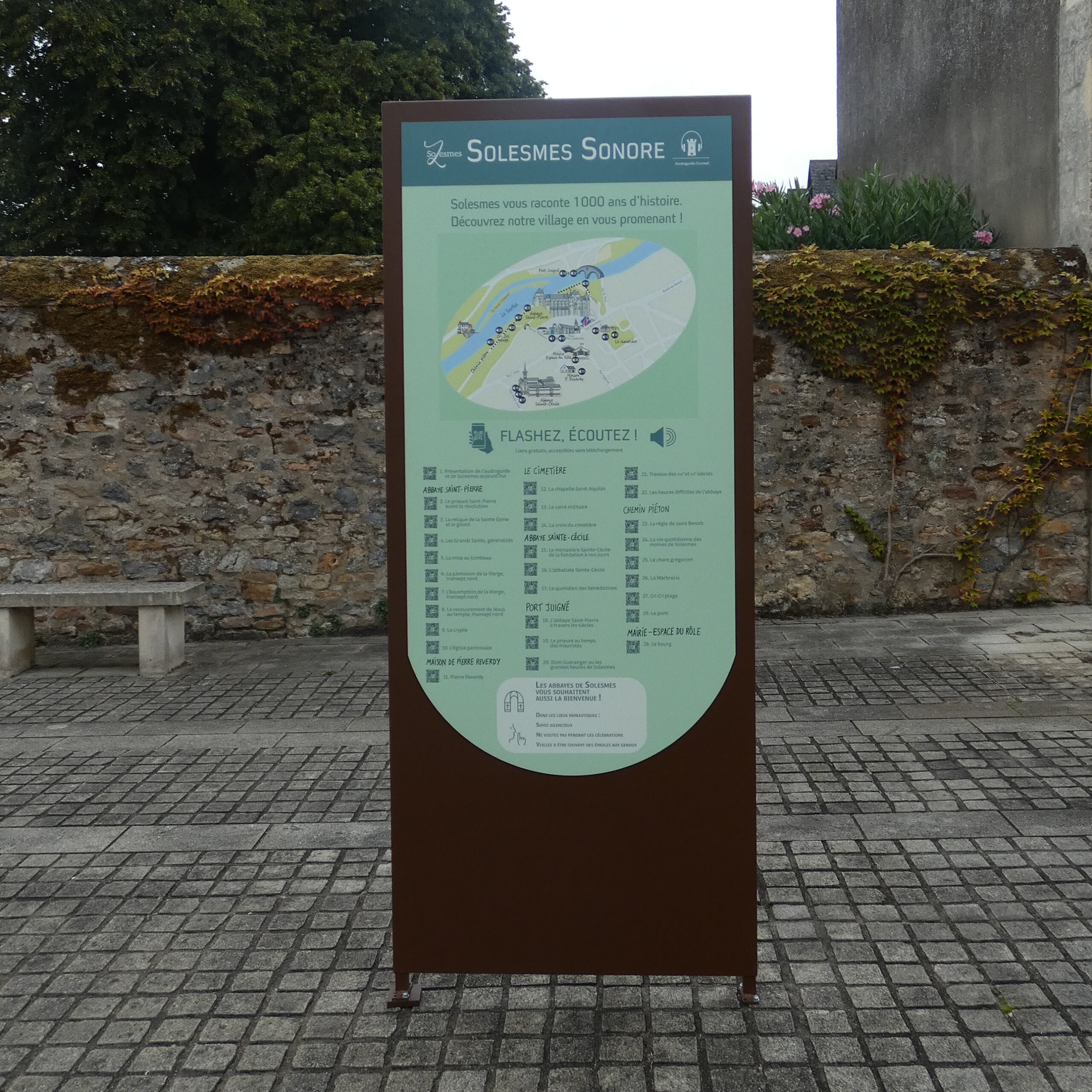 You are currently viewing Un parcours sonore à Solesmes